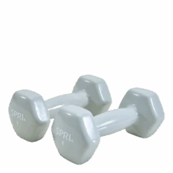 Spri Dumbbells Vinyl 1,8kg/4lb Grey
