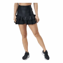 Frida Frill Skirt Black