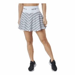 Sofia/print Skirt Thin Stripe White/black