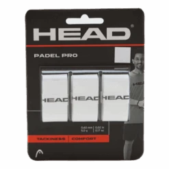 Head Padel Pro 3 Pcs Pack White