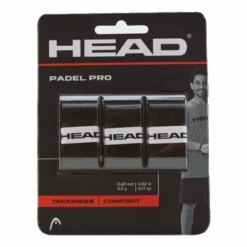 Head Padel Pro 3 Pcs Pack Black