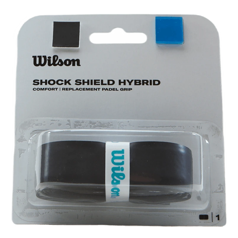 Wilson Shock Shield Hyb Padel Black 3 Wilson Shock Shield Hyb Padel Black