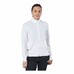 ADIDAS Textured Full-Zip Jacket White