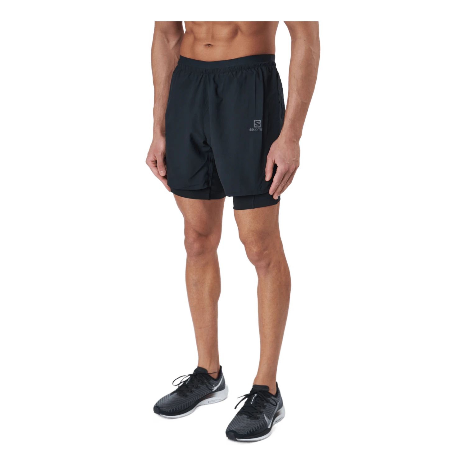 Salomon Cross Twinskin Shorts M Black 4 Salomon Cross Twinskin Shorts M Black - Image 2