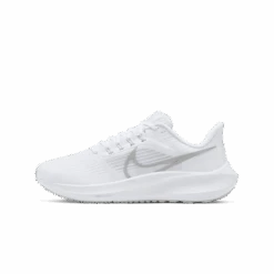 Nike Air Zoom Pegasus 39 Women's Road Running Shoes WHITE/METALLIC SILVER-PURE PLATINUM