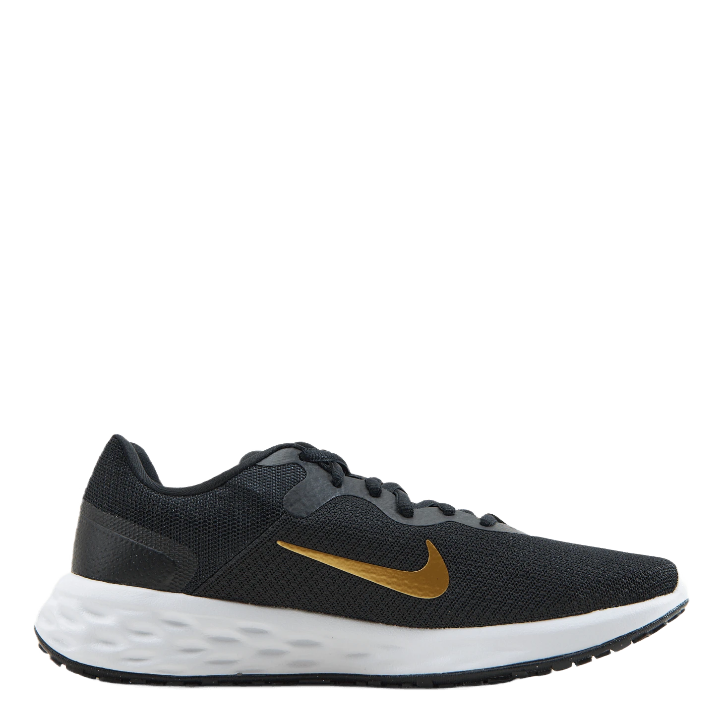 Nike Revolution 6 Next Nature Black/metallic Gold-white 5 Nike Revolution 6 Next Nature Black/metallic Gold-white - Image 3