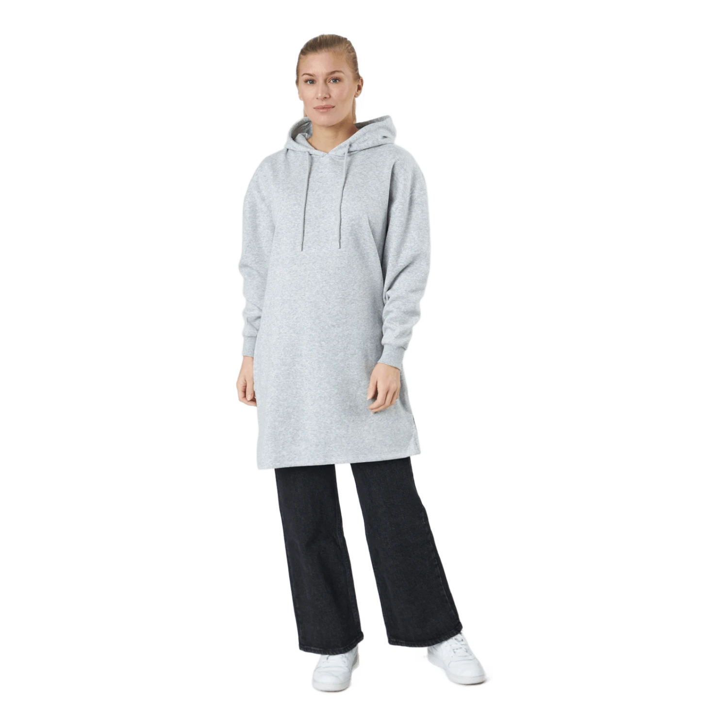 Pieces Pcchilli Ls Sweat Dress Bc Light Grey Melange 3 Pieces Pcchilli Ls Sweat Dress Bc Light Grey Melange