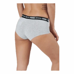 Puma Women Mini Short 2p Pack Grey / Grey -BJØRN BORG kauppa 60673 65 006