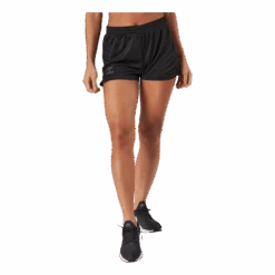 Hummel Hmlongrid Poly Shorts Wo Jet Black/forged Iron