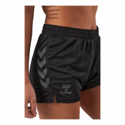 Hummel Hmlongrid Poly Shorts Wo Jet Black/forged Iron -BJØRN BORG kauppa 60675 89 004