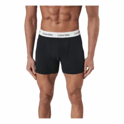 Calvin Klein 3p Trunk B-rain Dance/black/ Ivory