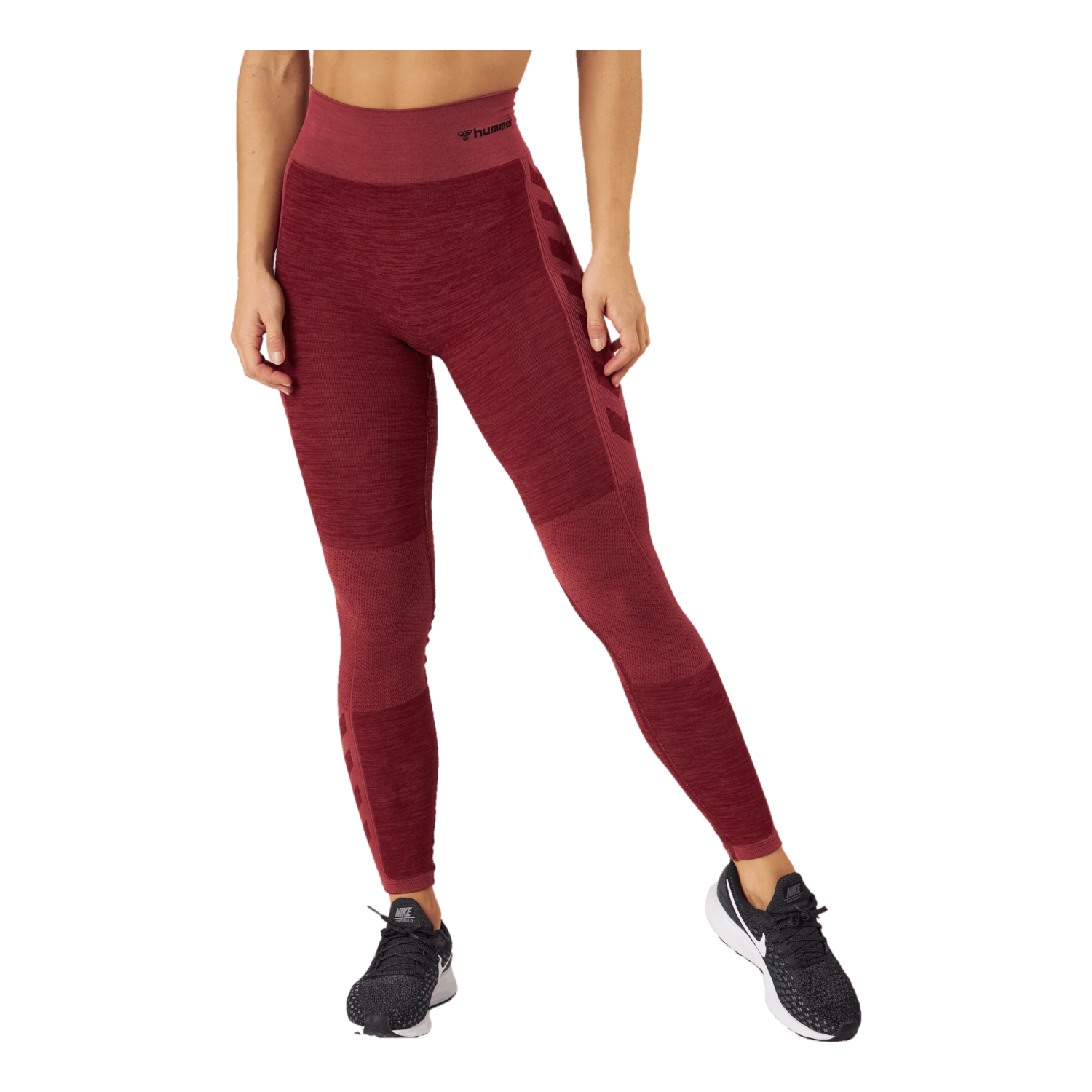 Hummel Hmlclea Seamless Mid Waist Tig Cabernet/apple Butter Melange 3 Hummel Hmlclea Seamless Mid Waist Tig Cabernet/apple Butter Melange