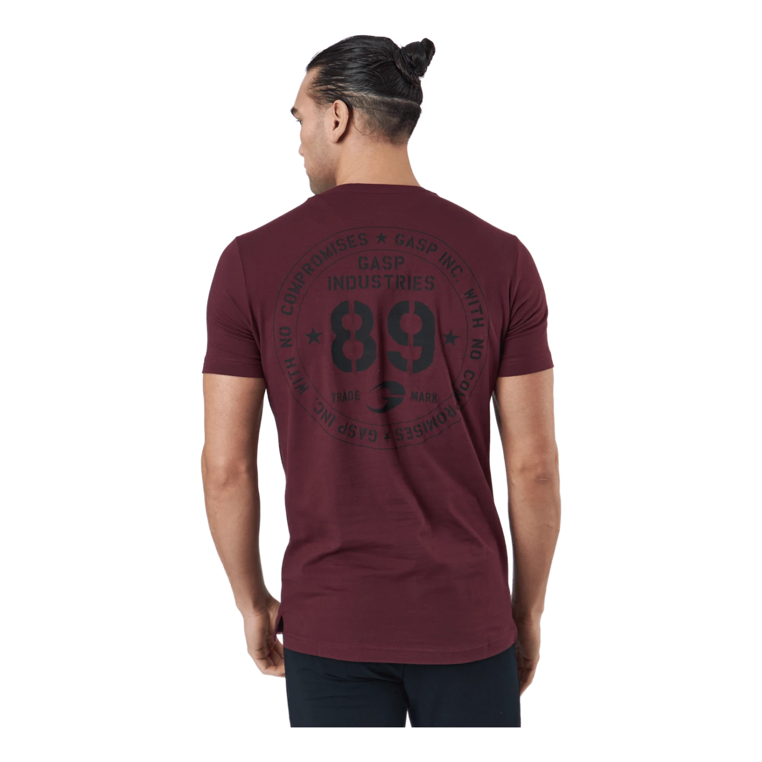 GASP 89 Classic Tap Tee Maroon 3 GASP 89 Classic Tap Tee Maroon