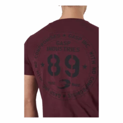 GASP 89 Classic Tap Tee Maroon 11 GASP 89 Classic Tap Tee Maroon -BJØRN BORG kauppa 60682 33 005