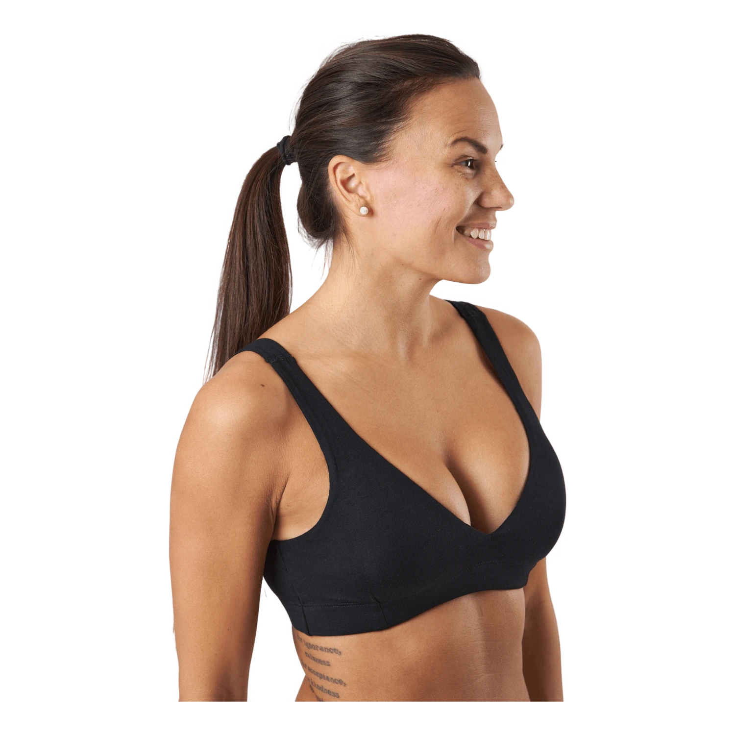Padded Soft Bra (modal) Black 4 Padded Soft Bra (modal) Black - Image 2