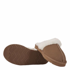 MOLS Tamara W Warm Leather Slipper Sudan Brown -BJØRN BORG kauppa 60689 59 008