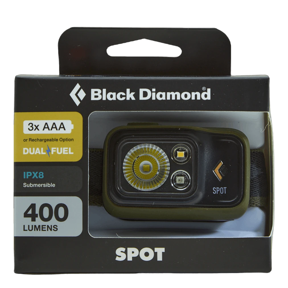 Black Diamond Spot 400 Headlamp Dark Olive 3 Black Diamond Spot 400 Headlamp Dark Olive