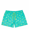 Happy Socks Banana Break Swim Shorts Turquoise