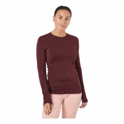 Icebreaker Women 200 Oasis Ls Crewe Espresso