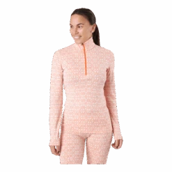 Icebreaker Women 250 Vertex Ls Half Zip A Snow/flash/j