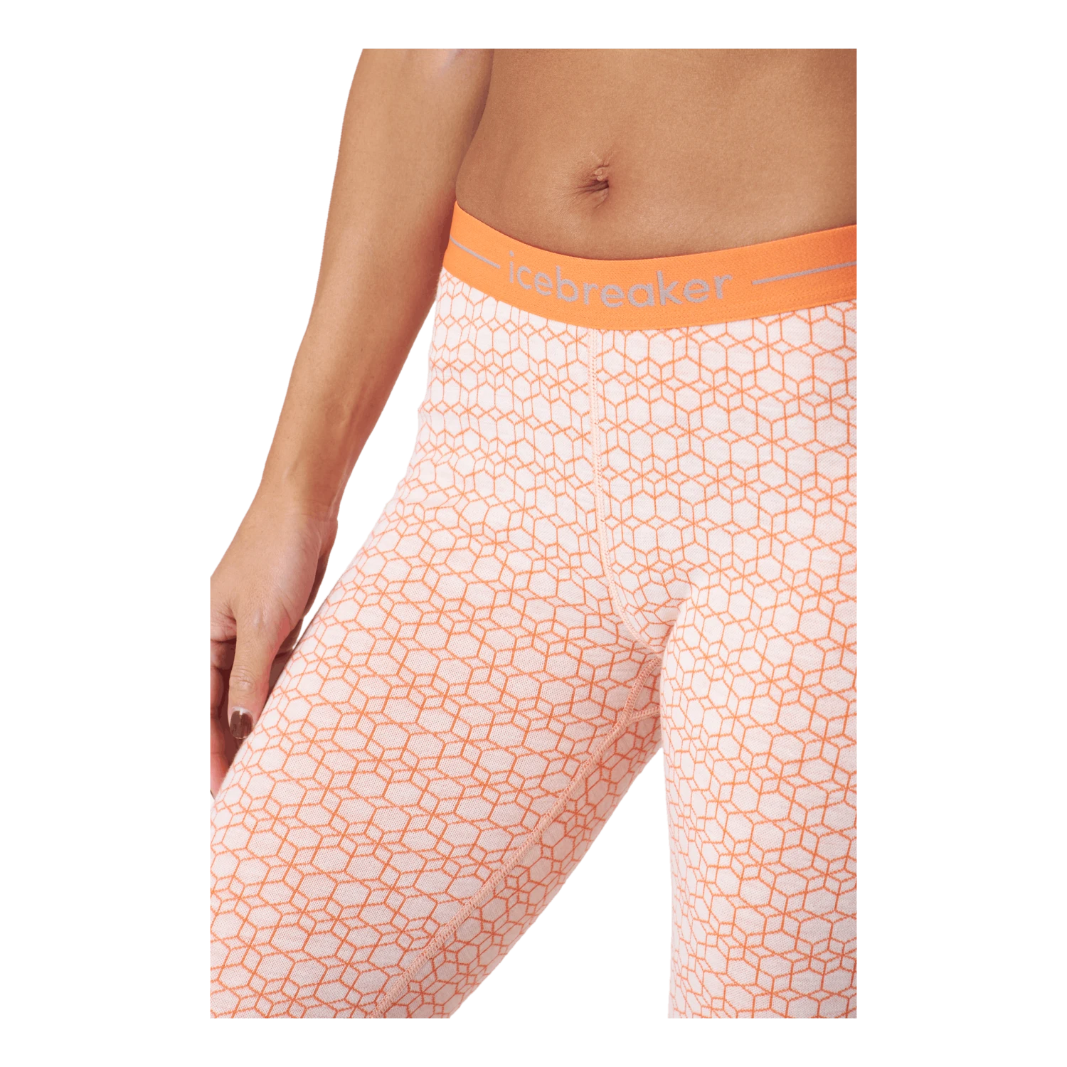 Icebreaker Women 250 Vertex Leggings Alpi Snow/flash/j 6 Icebreaker Women 250 Vertex Leggings Alpi Snow/flash/j - Image 4