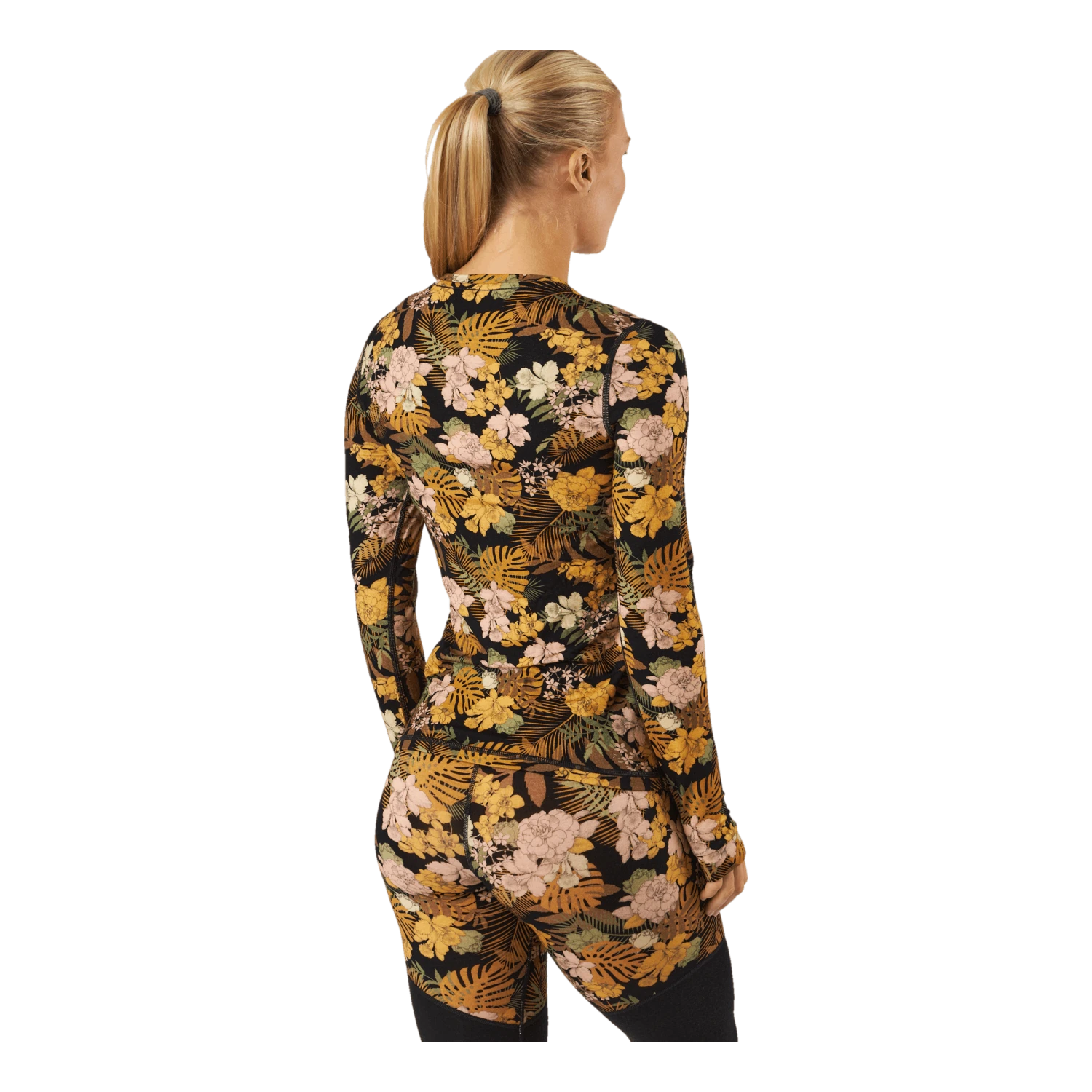 Mons Royale Cascade Merino Flex 200 Ls Floral Camo 5 Mons Royale Cascade Merino Flex 200 Ls Floral Camo - Image 3