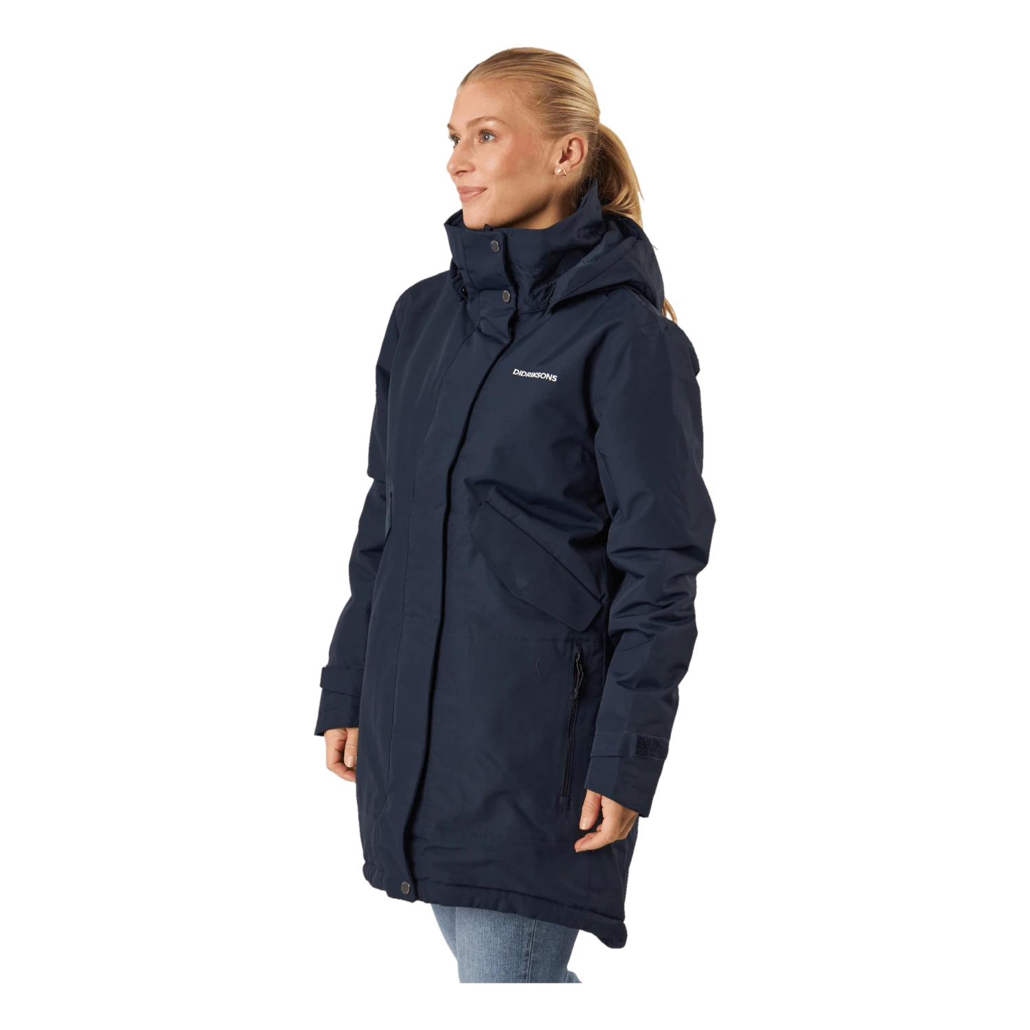 DIDRIKSONS Tanja Wns Parka 6 Blue 4 DIDRIKSONS Tanja Wns Parka 6 Blue - Image 2