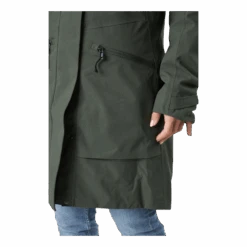 DIDRIKSONS Ilma Wns Parka 6 Green -BJØRN BORG kauppa 60704 20 005