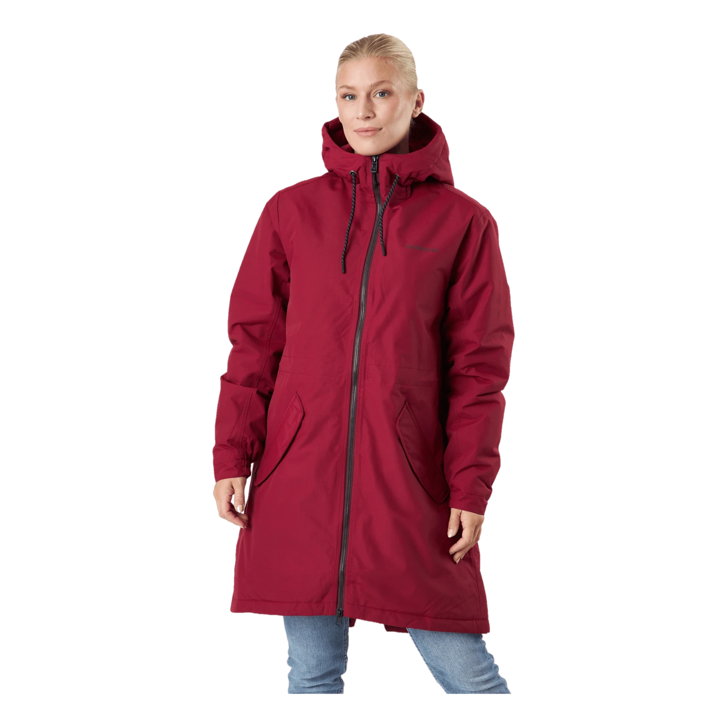 DIDRIKSONS Marta-lisa Wns Parka Red 3 DIDRIKSONS Marta-lisa Wns Parka Red