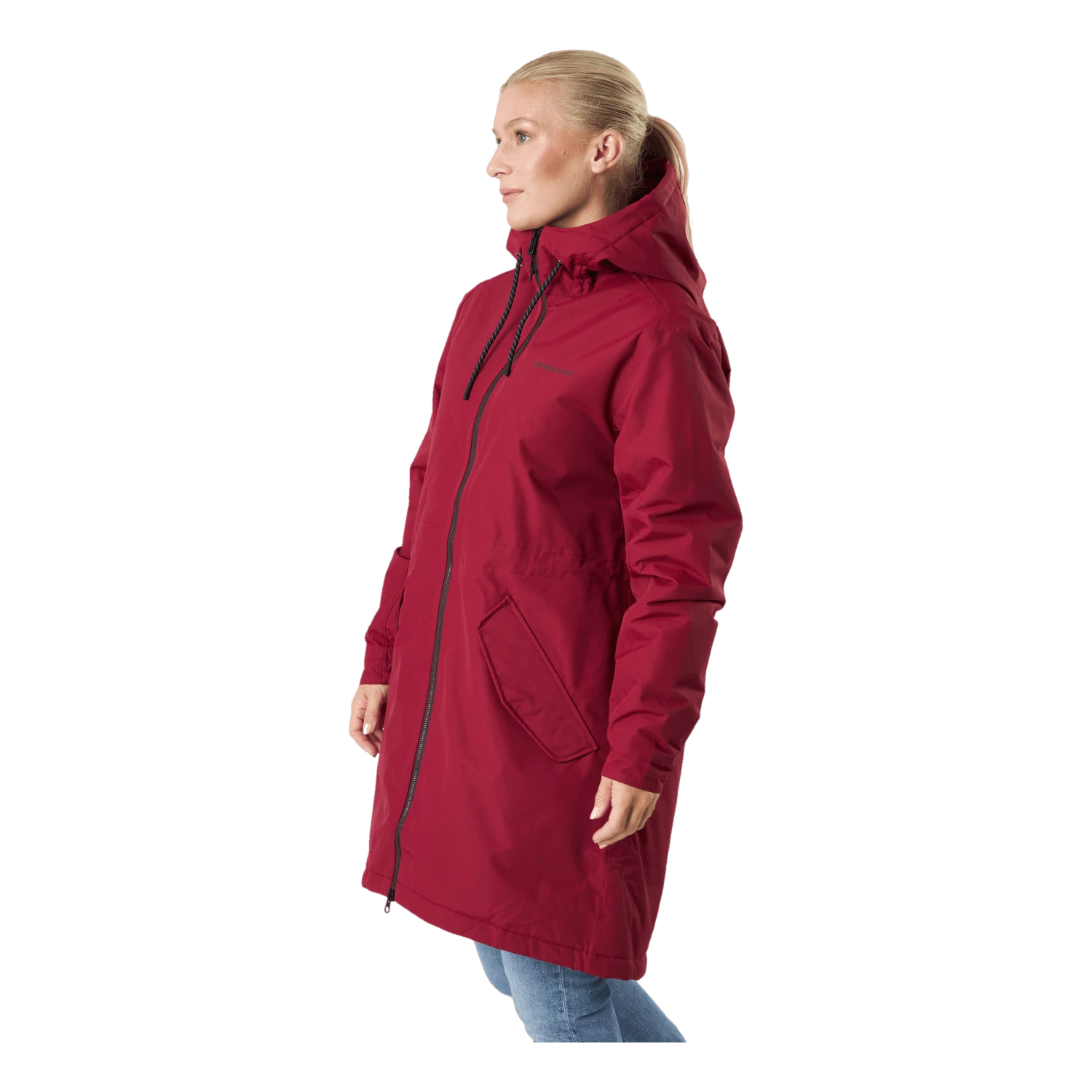 DIDRIKSONS Marta-lisa Wns Parka Red 4 DIDRIKSONS Marta-lisa Wns Parka Red - Image 2