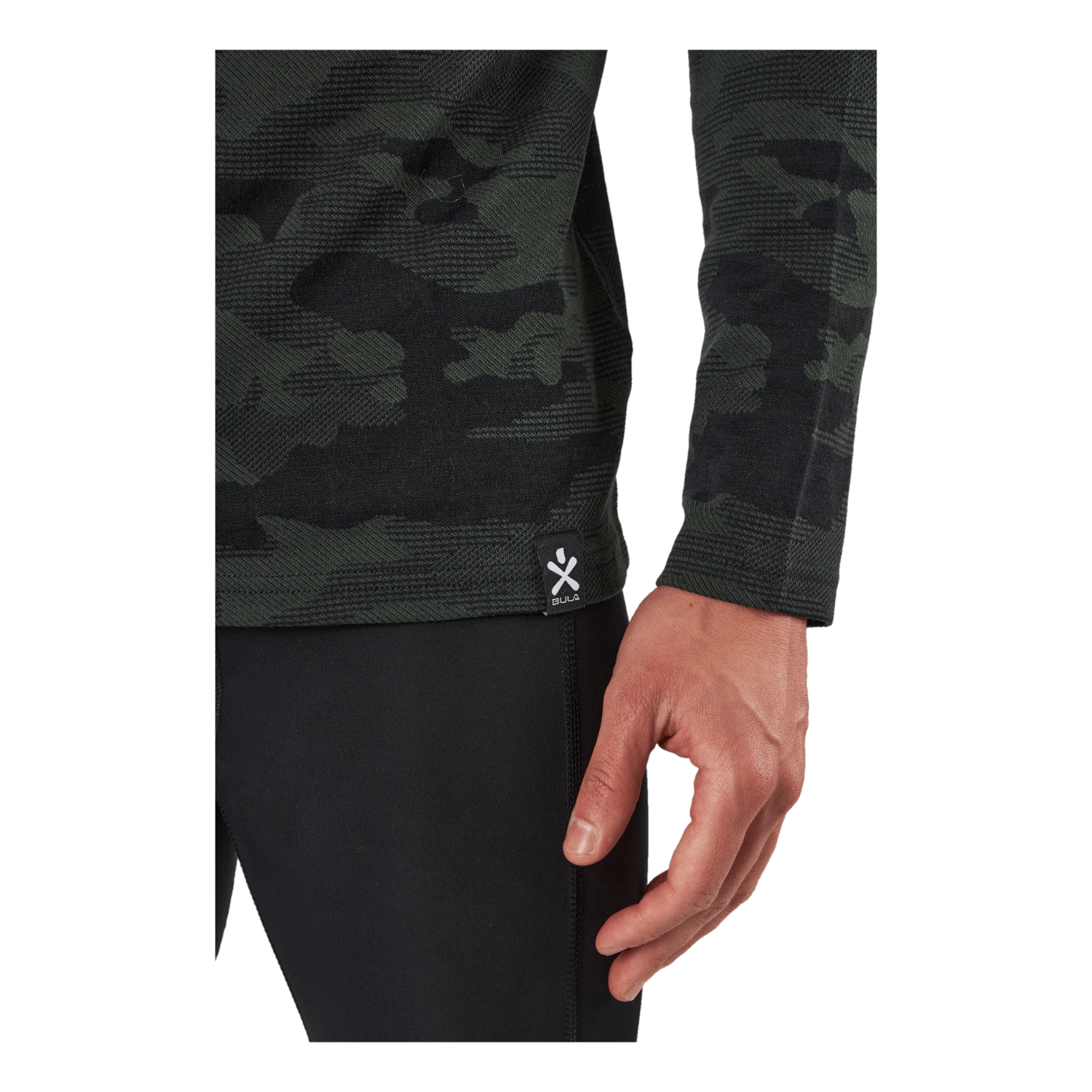 Bula Camo Merino Wool Crew Dolive 7 Bula Camo Merino Wool Crew Dolive - Image 5