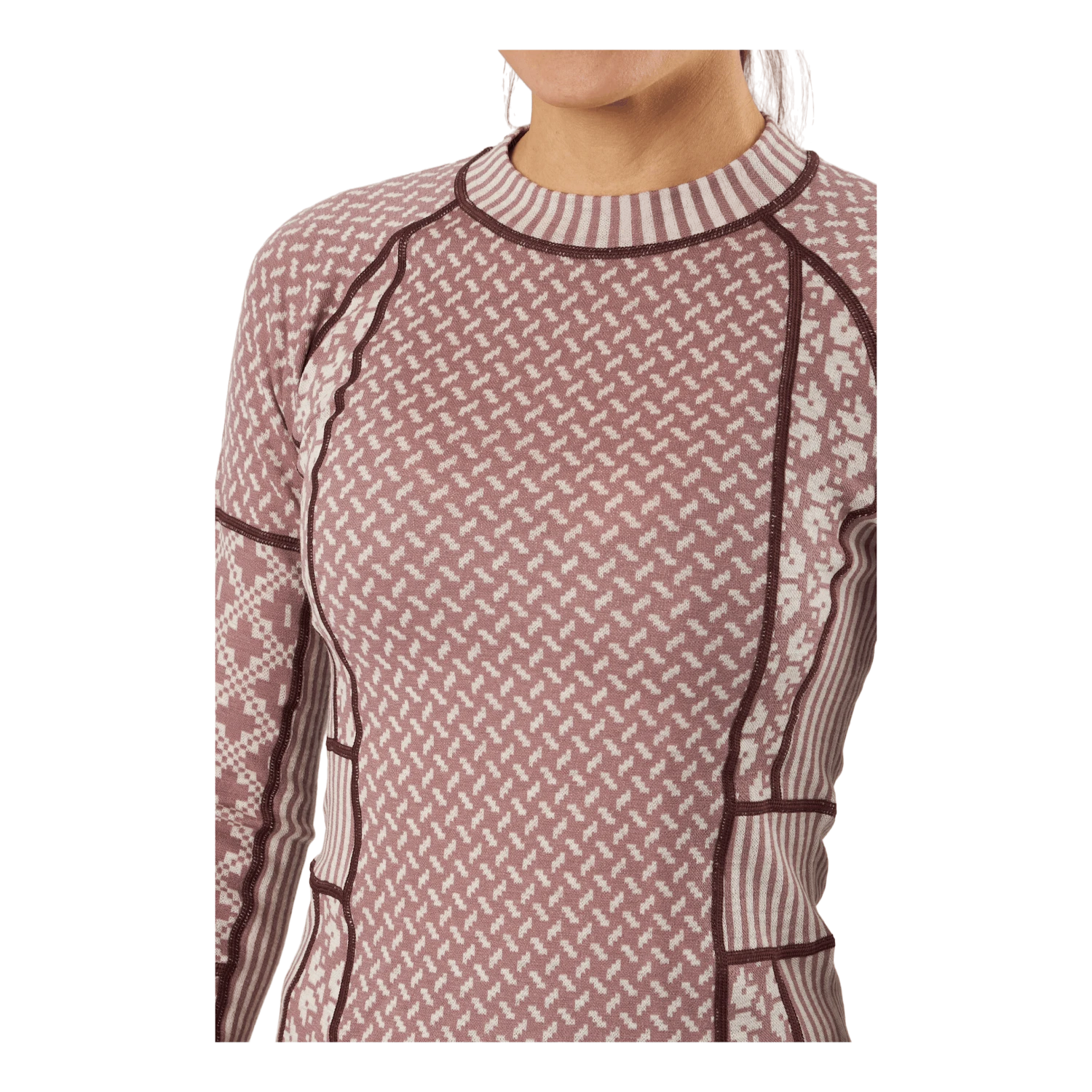 Kari Traa Smekker Ls Taupe 6 Kari Traa Smekker Ls Taupe - Image 4