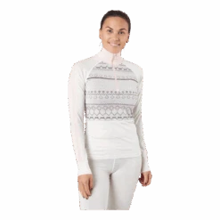Kari Traa Tuva Half Zip Nwhite
