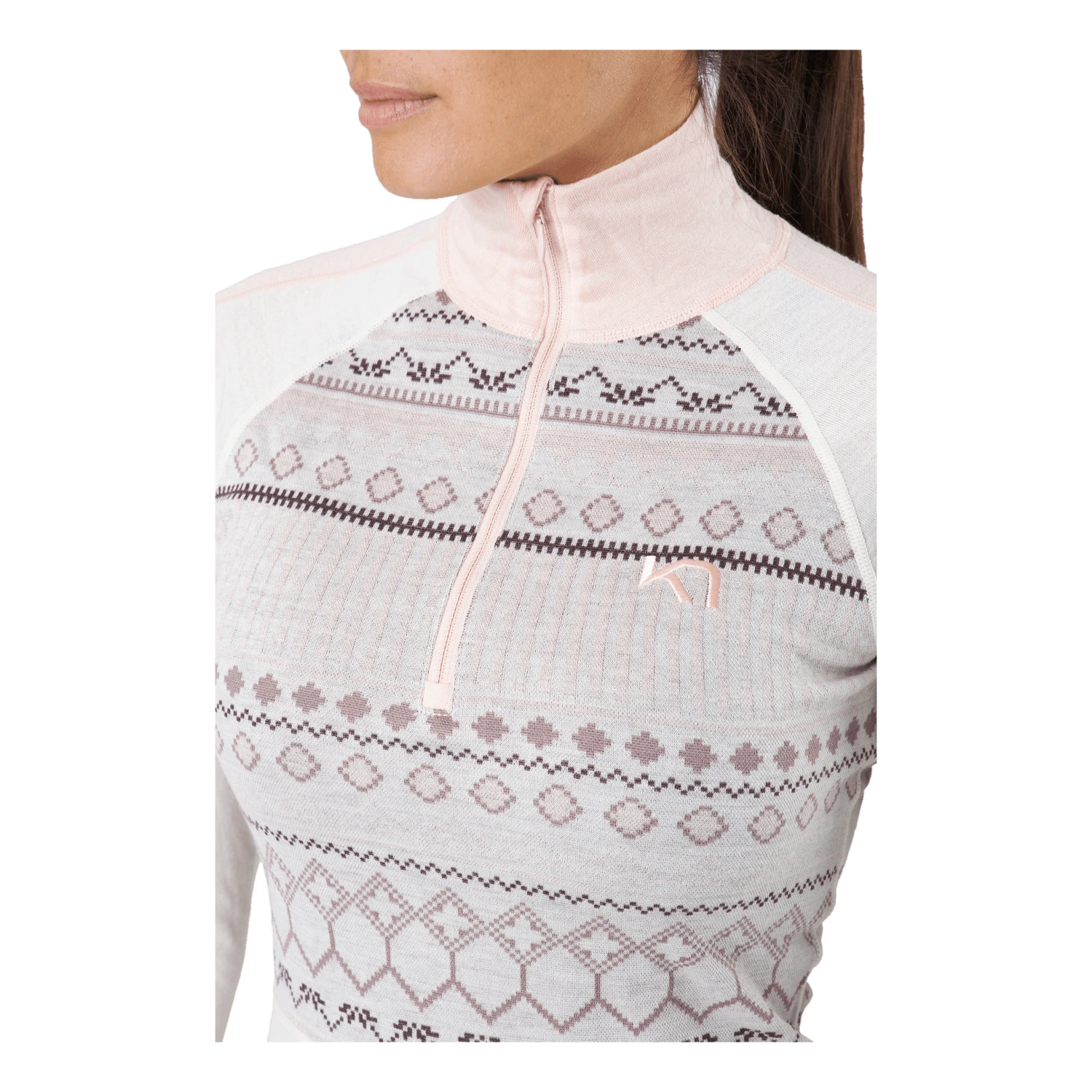 Kari Traa Tuva Half Zip Nwhite 6 Kari Traa Tuva Half Zip Nwhite - Image 4