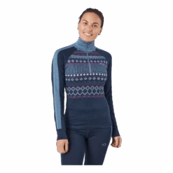 Kari Traa Tuva Half Zip Royal