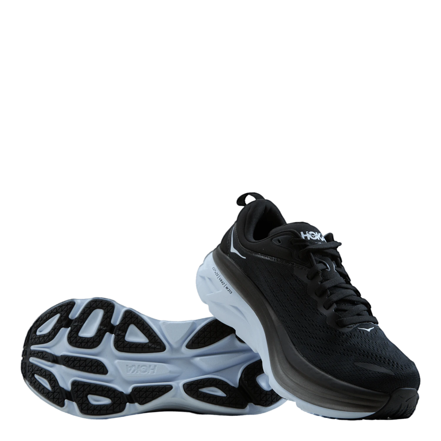 Hoka One One M Bondi 8 Black / White 9 Hoka One One M Bondi 8 Black / White - Image 7