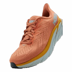Hoka One One W Clifton 8 Wide Sun Baked / Shell Coral -BJØRN BORG kauppa 60727 80 006