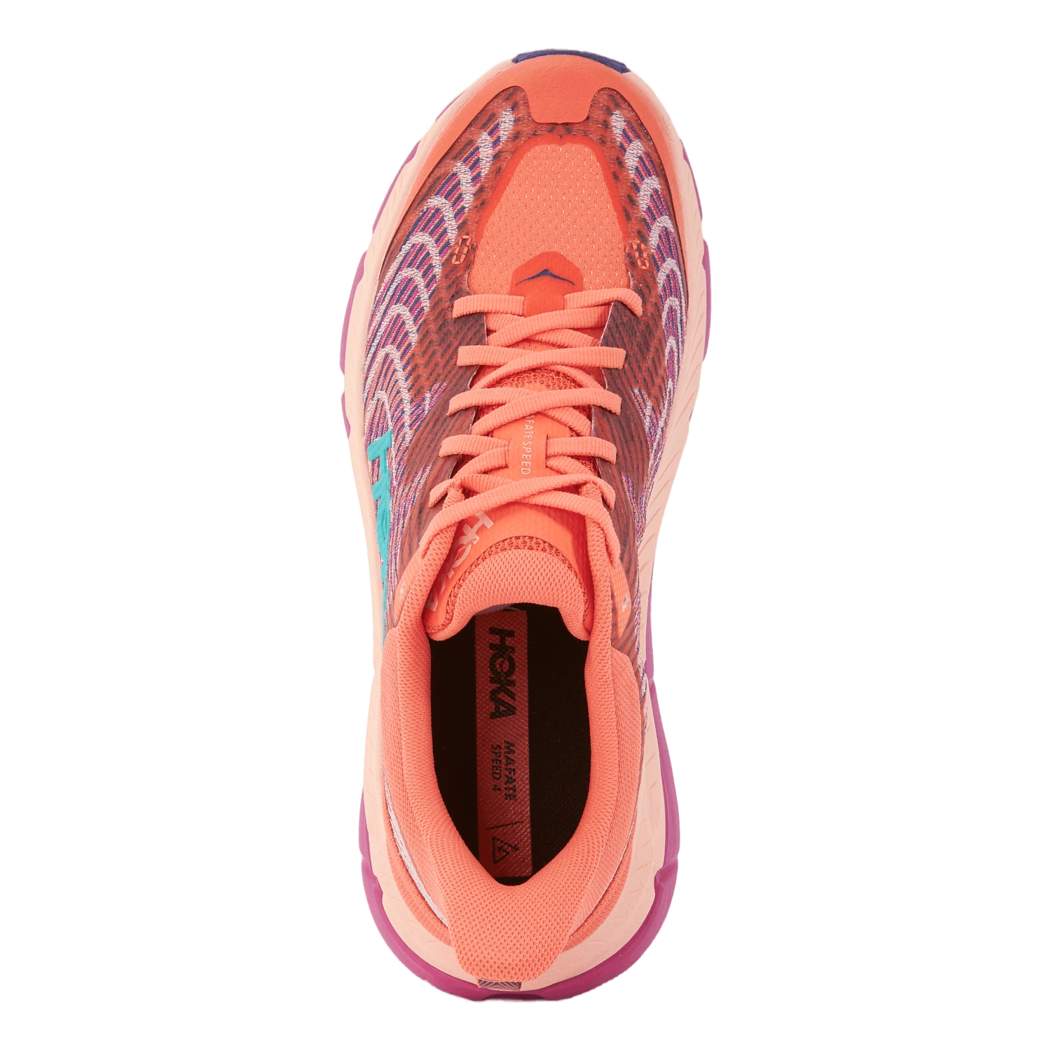 Hoka One One W Mafate Speed 4 Camellia / Peach Parfait 7 Hoka One One W Mafate Speed 4 Camellia / Peach Parfait - Image 5