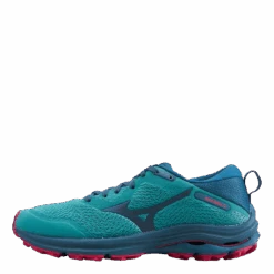 Mizuno Wave Rider Tt W Lagoon/moroccan Blue/pink Peac