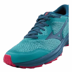 Mizuno Wave Rider Tt W Lagoon/moroccan Blue/pink Peac -BJØRN BORG kauppa 60731 49 007