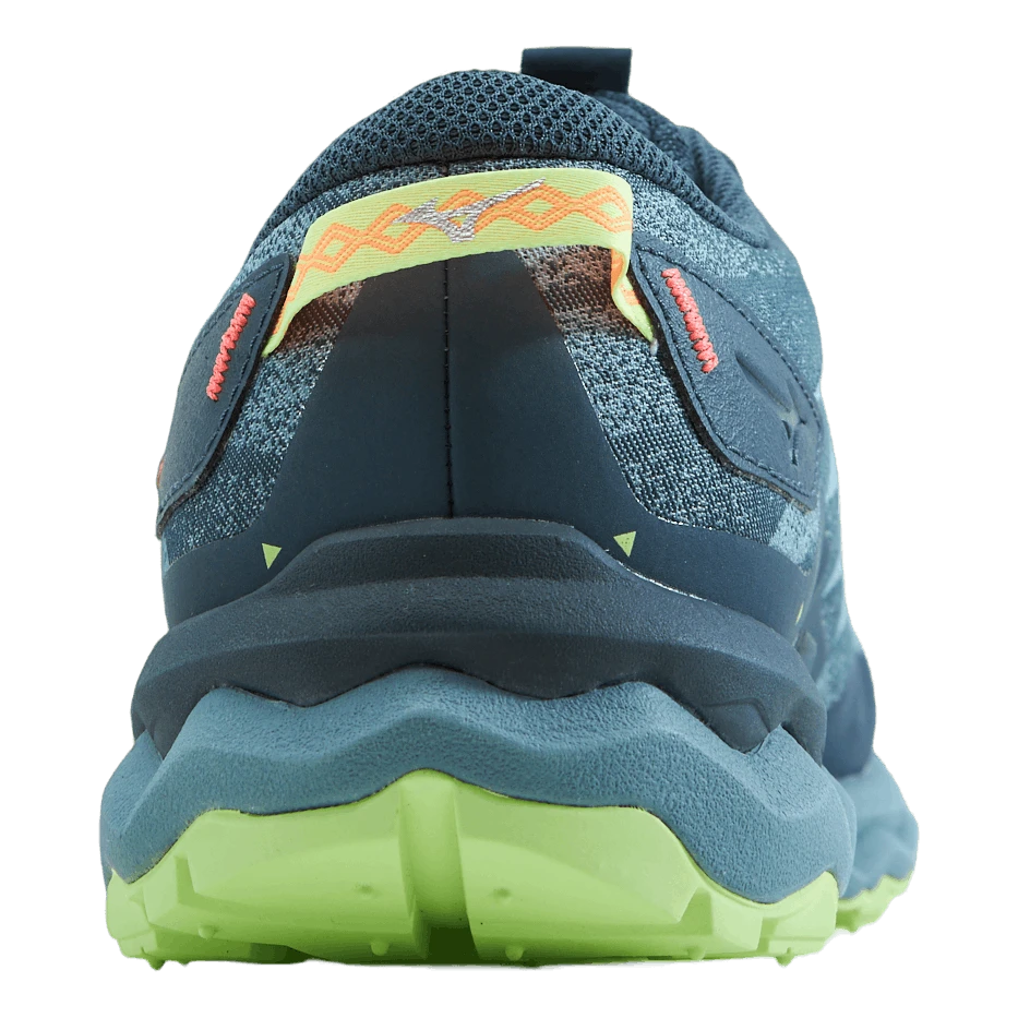 Mizuno Wave Daichi 7 Orion Blue/misty Blue/neo Lime 4 Mizuno Wave Daichi 7 Orion Blue/misty Blue/neo Lime - Image 2