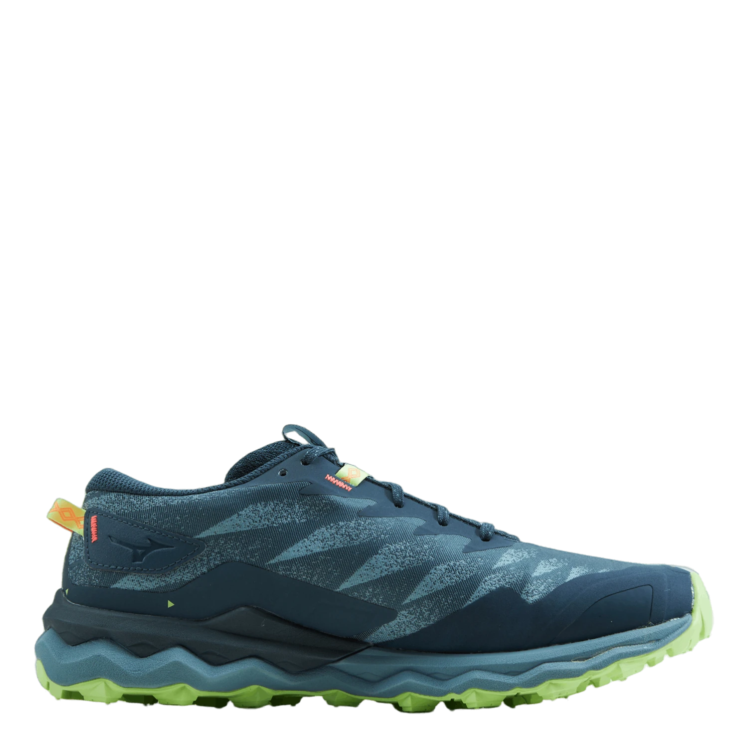 Mizuno Wave Daichi 7 Orion Blue/misty Blue/neo Lime 5 Mizuno Wave Daichi 7 Orion Blue/misty Blue/neo Lime - Image 3