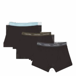 Calvin Klein Trunk 3pk B-sleek Grey/ Tourmaline/ Oliv