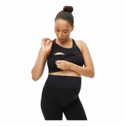 Röhnisch Maternity Rib Sportsbra Black