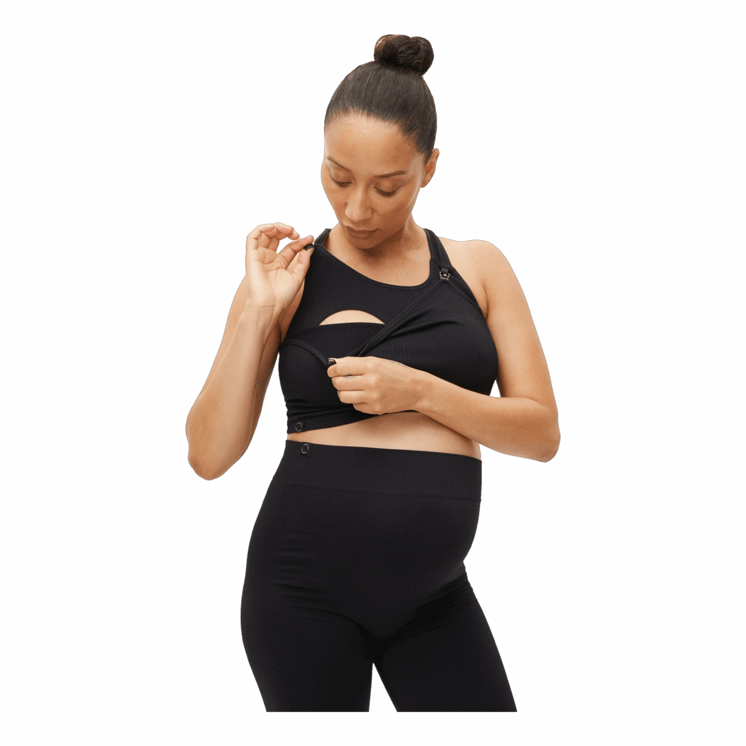 Röhnisch Maternity Rib Sportsbra Black 3 Röhnisch Maternity Rib Sportsbra Black