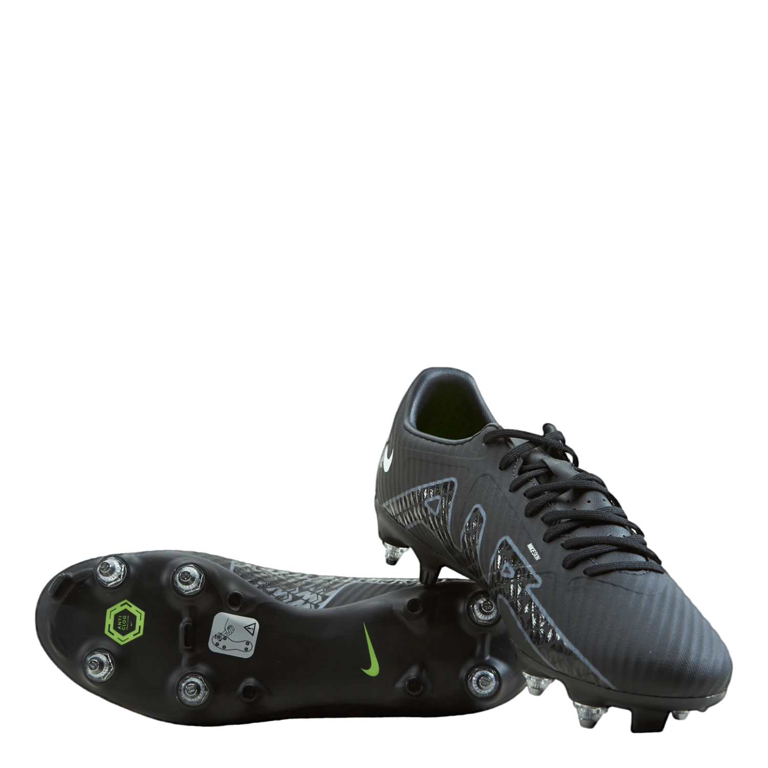 Nike Zoom Mercurial Vapor 15 Academy SG-PRO AC Soft-Ground Soccer Cleat BLACK/DK SMOKE GREY-SUMMIT WHITE-VOLT 9 Nike Zoom Mercurial Vapor 15 Academy SG-PRO AC Soft-Ground Soccer Cleat BLACK/DK SMOKE GREY-SUMMIT WHITE-VOLT - Image 7