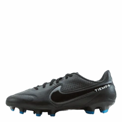 Nike Tiempo Legend 9 Academy MG Multi-Ground Soccer Cleats BLACK/DK SMOKE GREY-SUMMIT WHITE