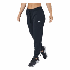Nike Sportswear Club Fleece Women's Mid-Rise Joggers BLACK/WHITE -BJØRN BORG kauppa 60737 78 002