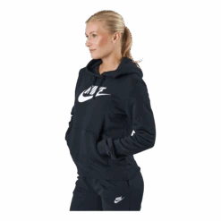 Nike Sportswear Club Fleece Women's Logo Pullover Hoodie BLACK/WHITE 8 Nike Sportswear Club Fleece Women's Logo Pullover Hoodie BLACK/WHITE -BJØRN BORG kauppa 60737 87 002