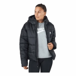 Nike W Nsw Syn Tf Rpl Hd Jkt Black/black/white -BJØRN BORG kauppa 60737 97 006